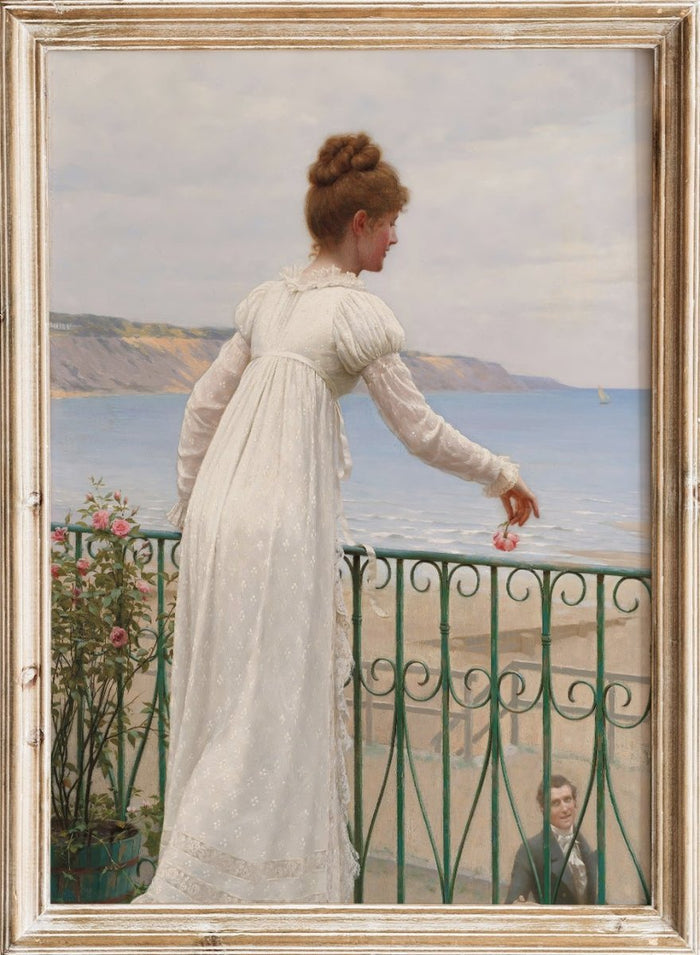 "A Favour" Art Print_Sugar & Canvas_Edmund Blair Leighton