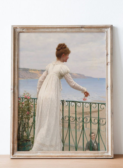 "A Favour" Art Print_Sugar & Canvas_Edmund Blair Leighton