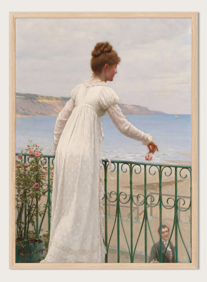 "A Favour" Art Print_Sugar & Canvas_Edmund Blair Leighton