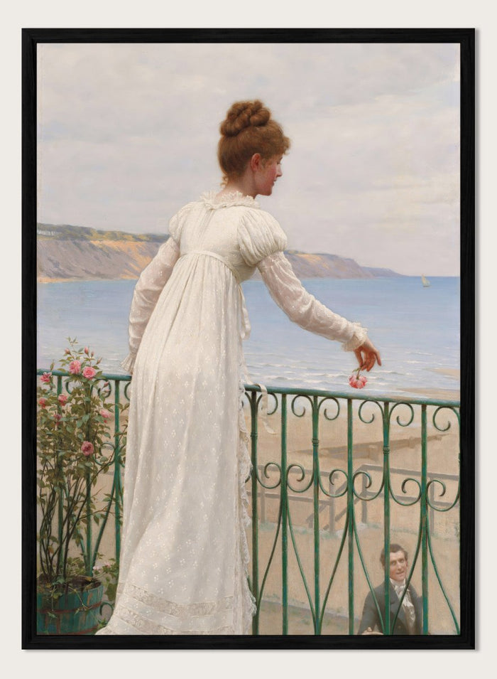 "A Favour" Art Print_Sugar & Canvas_Edmund Blair Leighton