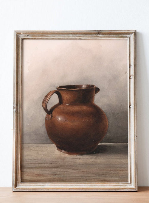 "A Jug" Art Print_Sugar & Canvas_George Jackson