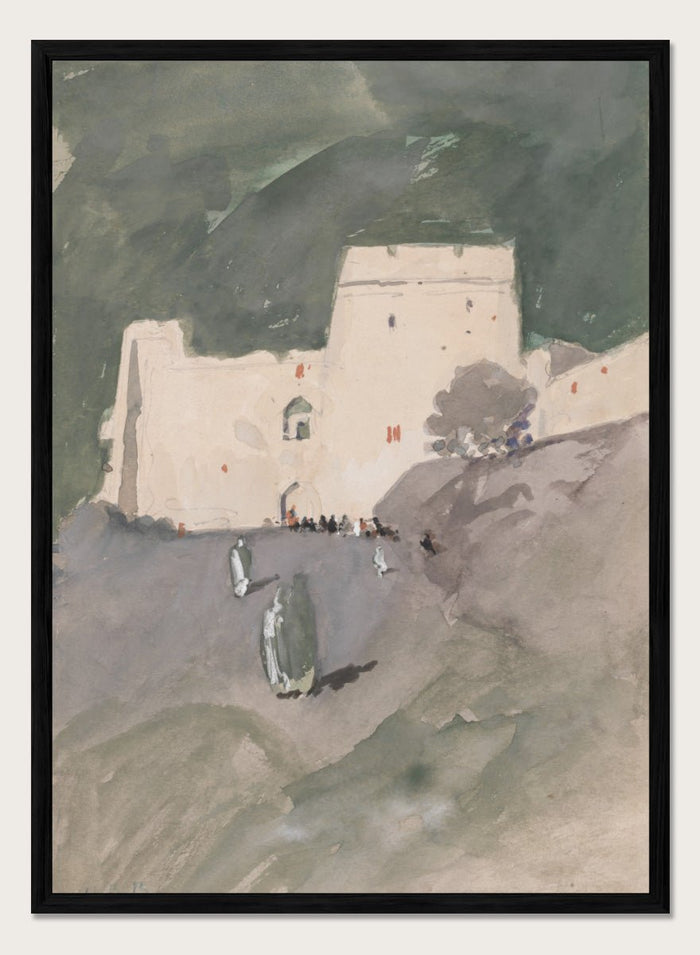 "A Moorish Citadel" Art Print_Sugar & Canvas_Hercules Brabazon Brabazon