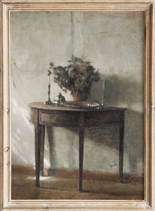 "A Sunlit Interior" Art Print_Sugar & Canvas_Carl Holsøe
