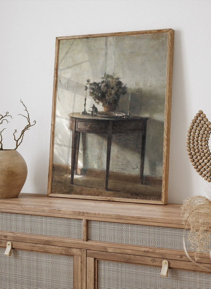 "A Sunlit Interior" Art Print_Sugar & Canvas_Carl Holsøe