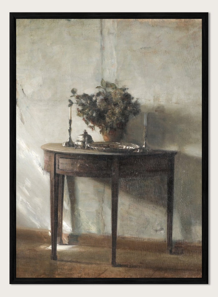 "A Sunlit Interior" Art Print_Sugar & Canvas_Carl Holsøe