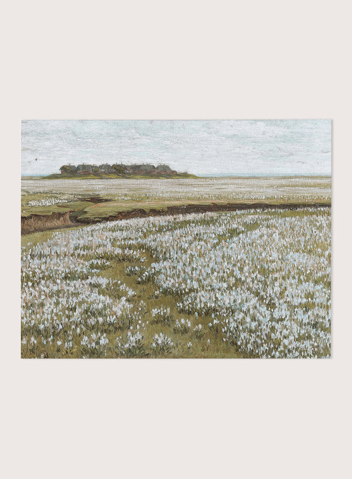 "A Vast Summer Landscape" Art Print
