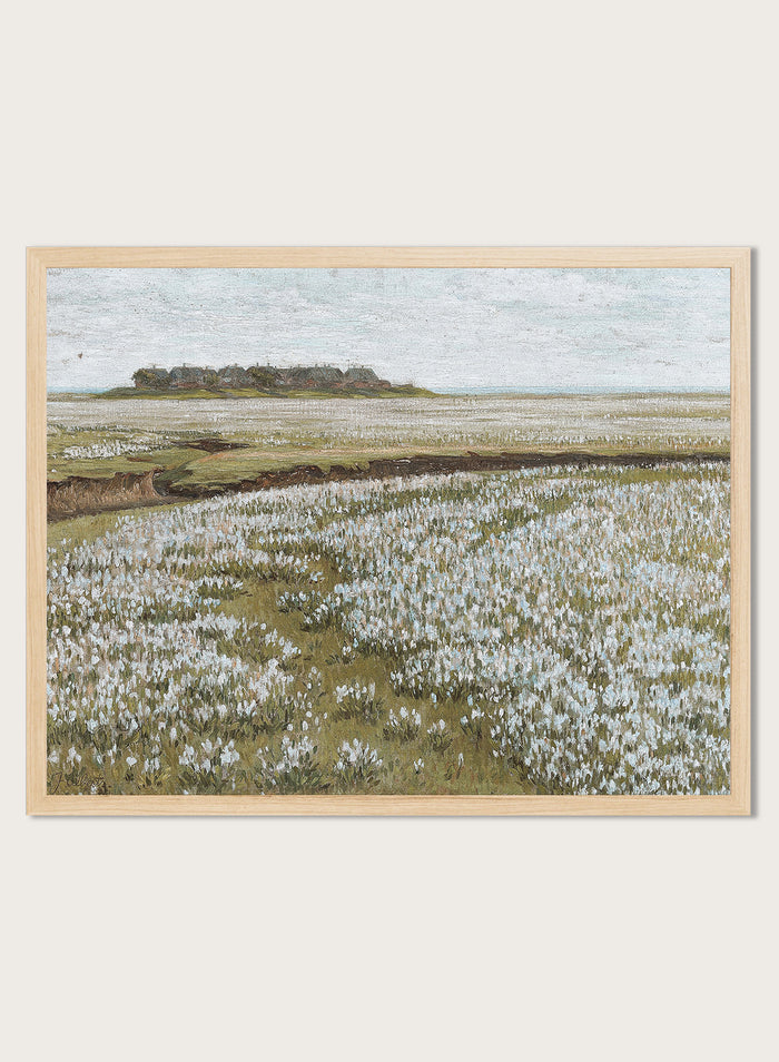 "A Vast Summer Landscape" Art Print