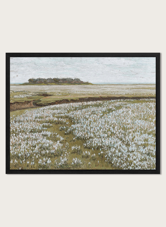 "A Vast Summer Landscape" Art Print