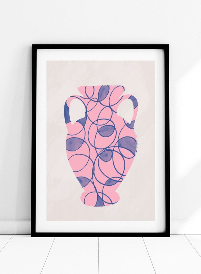 'Abstract Amphora' Aesthetic Art Print_Sugar & Canvas_Sugar & Canvas