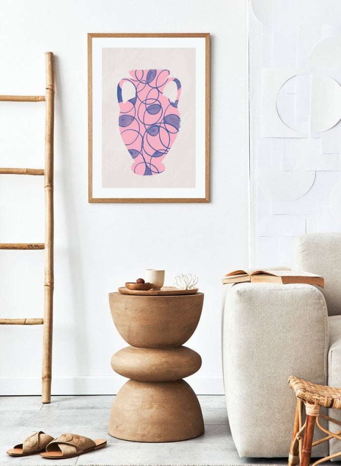 'Abstract Amphora' Aesthetic Art Print_Sugar & Canvas_Sugar & Canvas