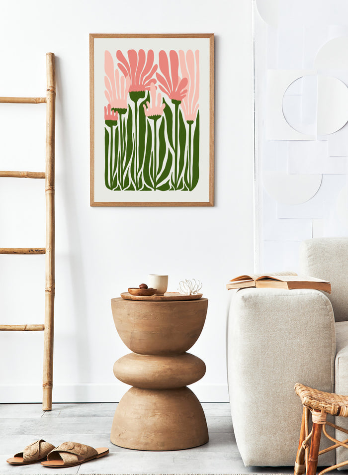 Abstract Botanical Art Print #FM100