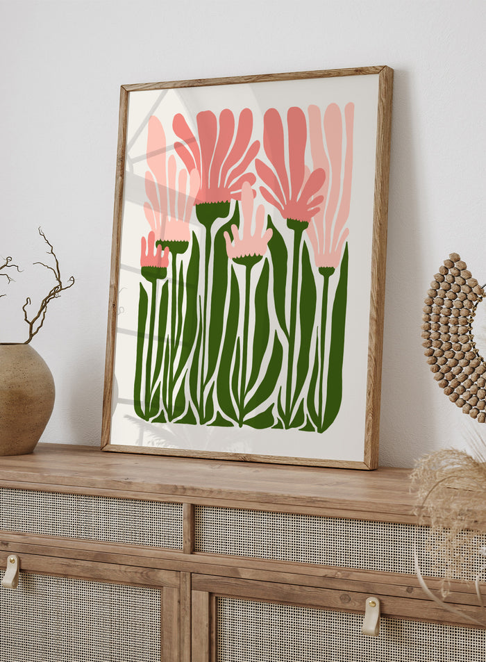 Abstract Botanical Art Print #FM100