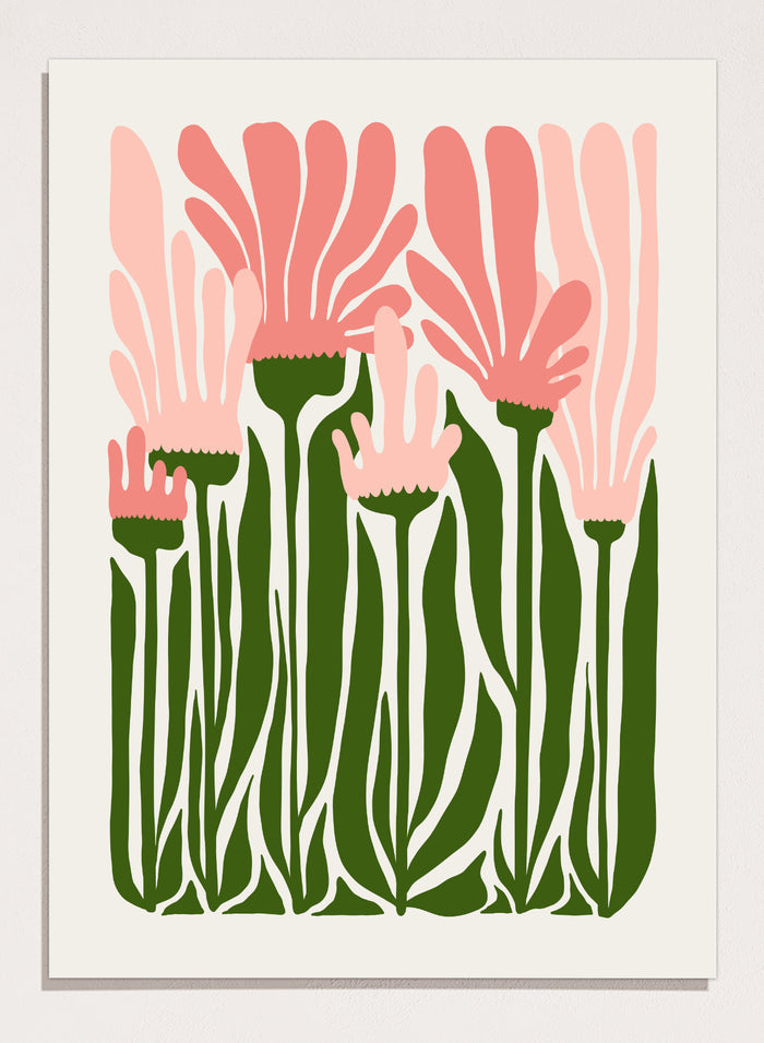 Abstract Botanical Art Print #FM100