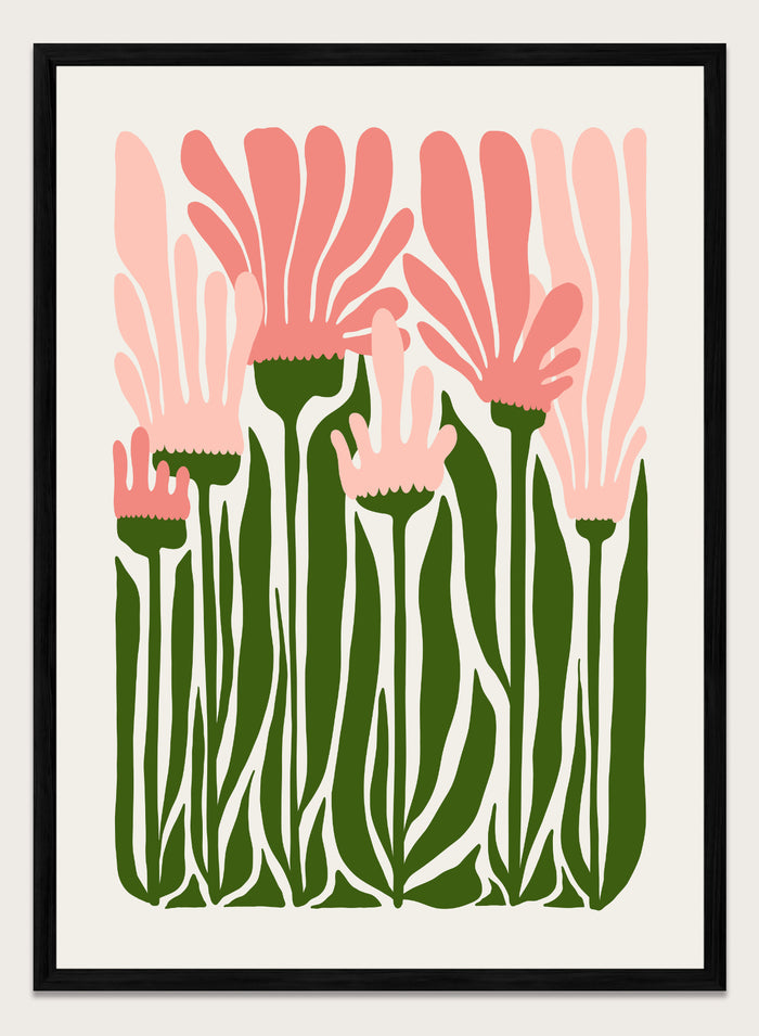 Abstract Botanical Art Print #FM100
