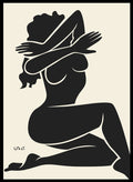 Abstract Figure Art Print WP01_Sugar & Canvas