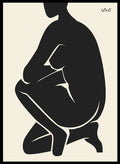 Abstract Figure Art Print WP03_Sugar & Canvas
