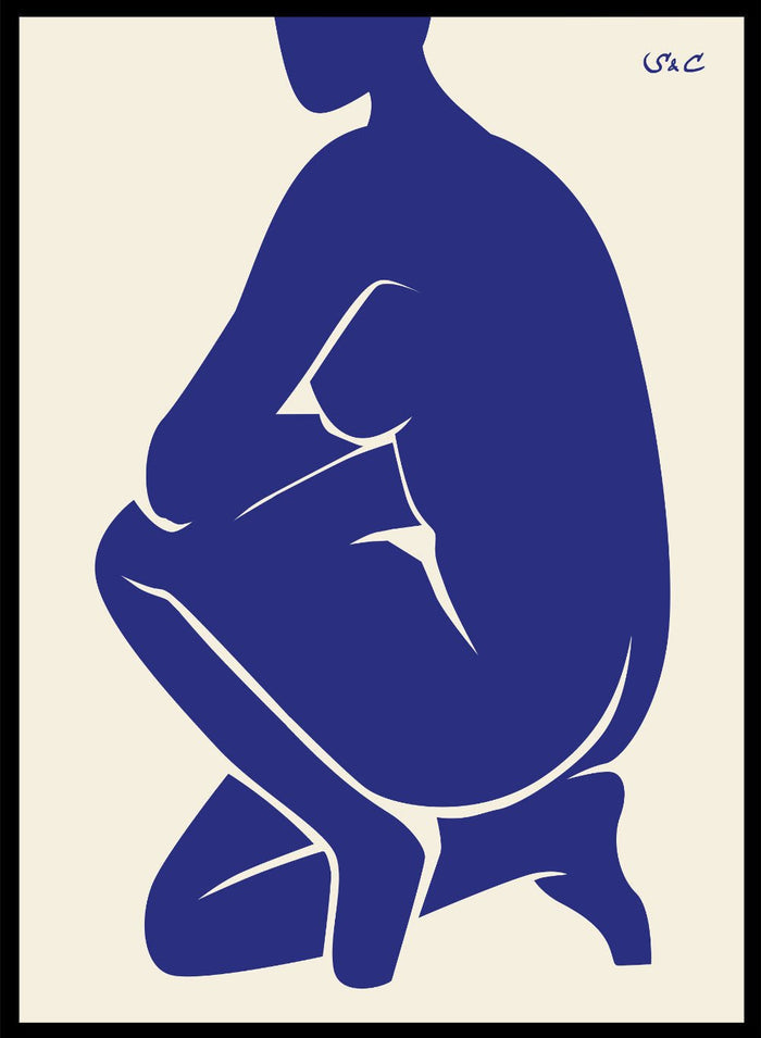 Abstract Figure Art Print WP03_Sugar & Canvas