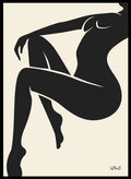 Abstract Figure Art Print WP06_Sugar & Canvas