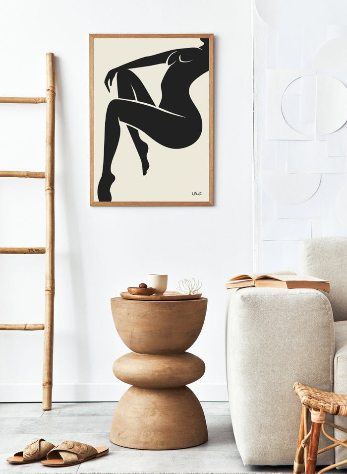 Abstract Figure Art Print WP06_Sugar & Canvas