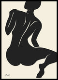 Abstract Figure Art Print WP09_Sugar & Canvas