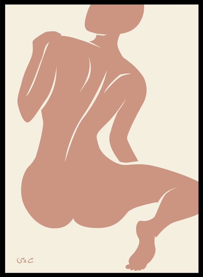 Abstract Figure Art Print WP09_Sugar & Canvas