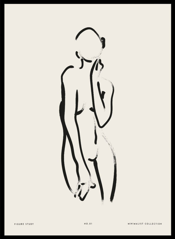 "Abstract Figure" Art Print_Sugar & Canvas_Sugar & Canvas