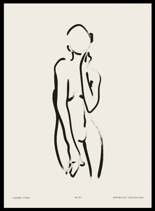 "Abstract Figure" Art Print_Sugar & Canvas_Sugar & Canvas