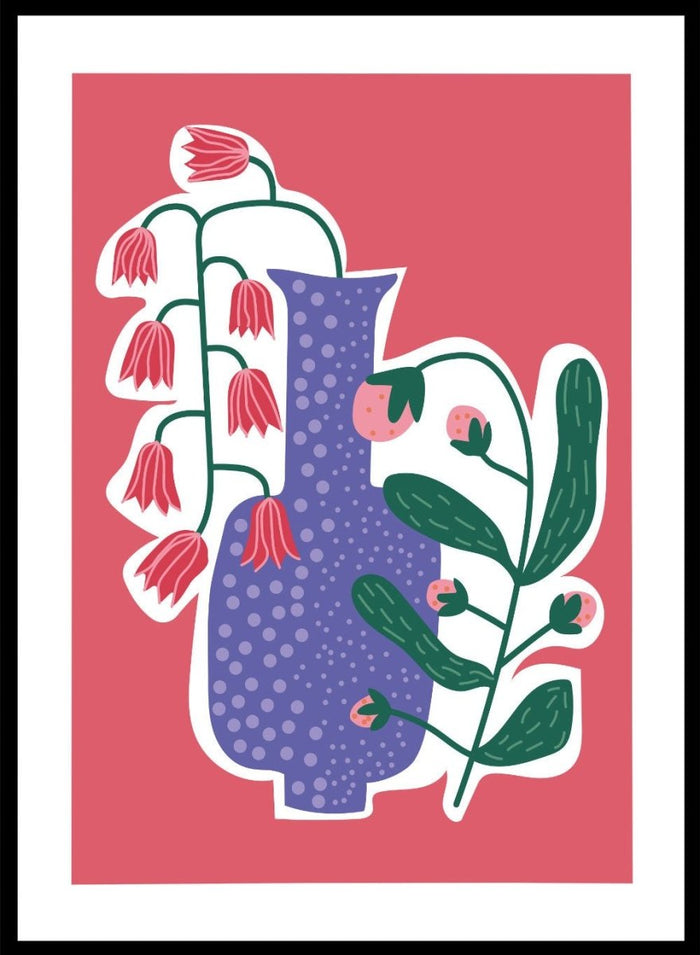 Abstract Flowers Art Print_Sugar & Canvas_Sugar & Canvas