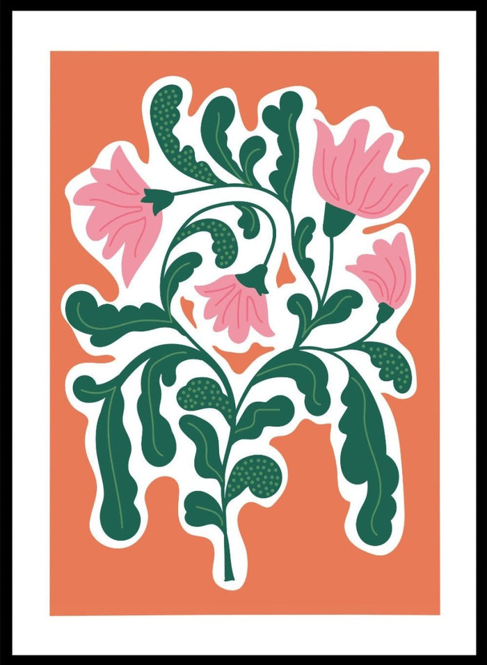 Abstract Flowers Art Print_Sugar & Canvas_Sugar & Canvas