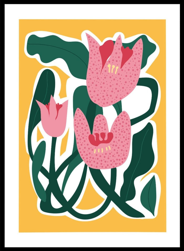 Abstract Flowers Art Print_Sugar & Canvas_Sugar & Canvas