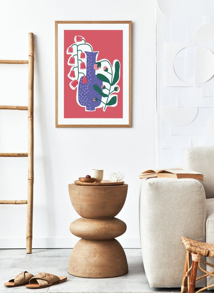 Abstract Flowers Art Print_Sugar & Canvas_Sugar & Canvas