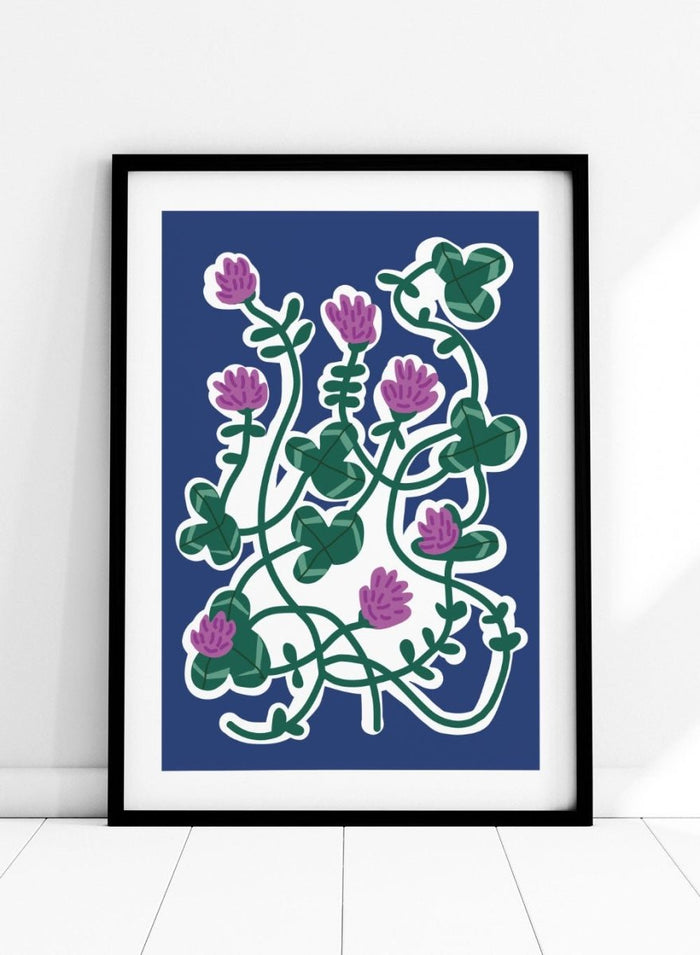Abstract Flowers Art Print_Sugar & Canvas_Sugar & Canvas