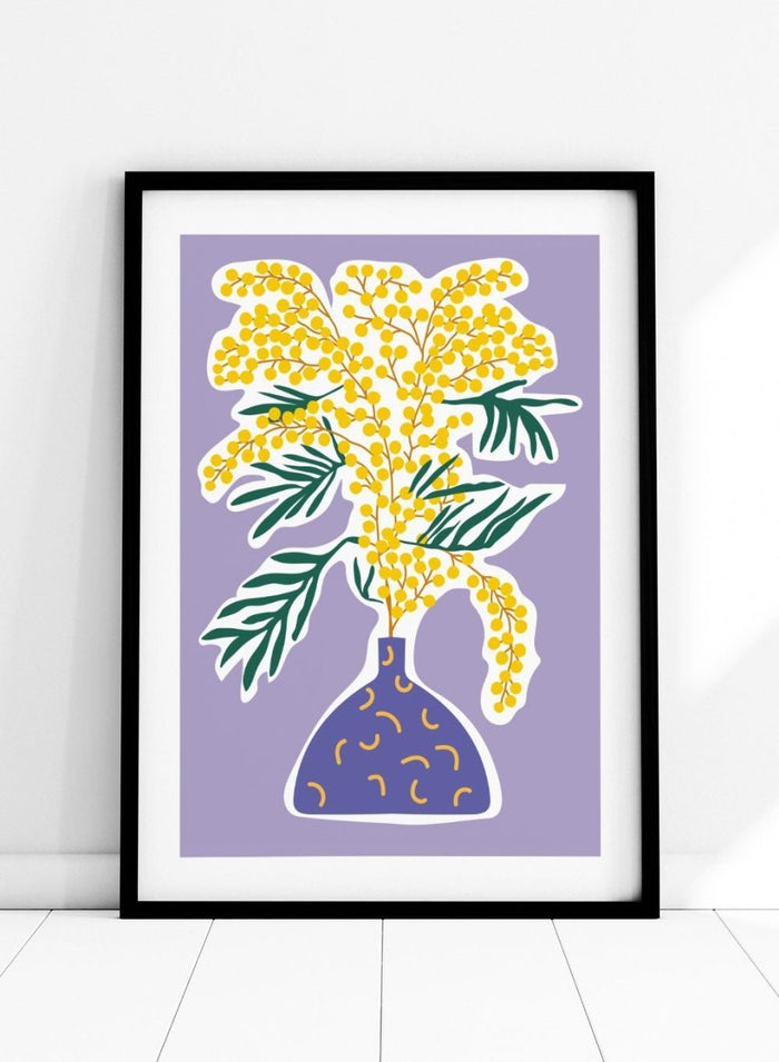 Abstract Flowers Art Print_Sugar & Canvas_Sugar & Canvas