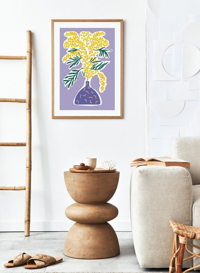 Abstract Flowers Art Print_Sugar & Canvas_Sugar & Canvas