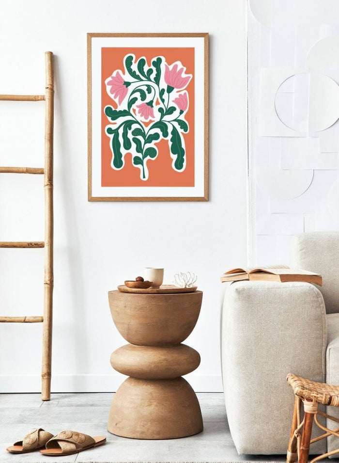 Abstract Flowers Art Print_Sugar & Canvas_Sugar & Canvas
