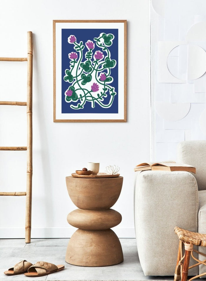 Abstract Flowers Art Print_Sugar & Canvas_Sugar & Canvas