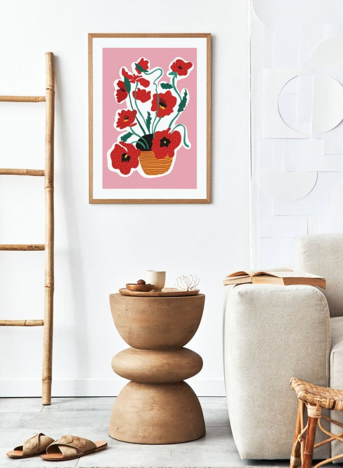 Abstract Flowers Art Print_Sugar & Canvas_Sugar & Canvas