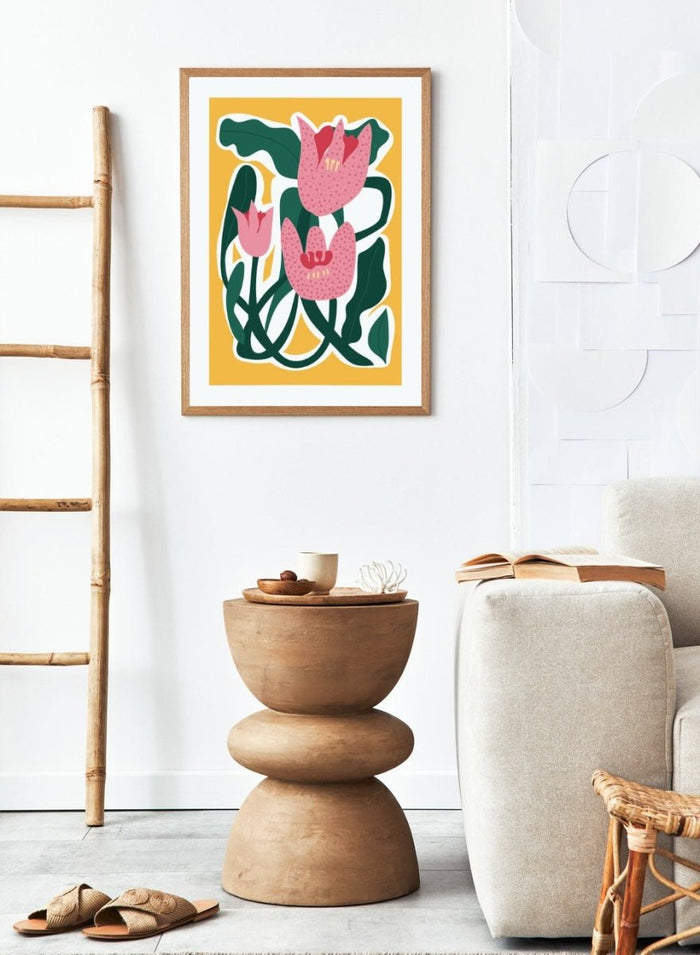 Abstract Flowers Art Print_Sugar & Canvas_Sugar & Canvas
