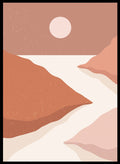 Abstract Landscape Art Print_Sugar & Canvas