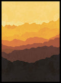 Abstract Mountains Art Print_Sugar & Canvas