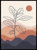 Abstract Plant Landscape Art Print_Sugar & Canvas