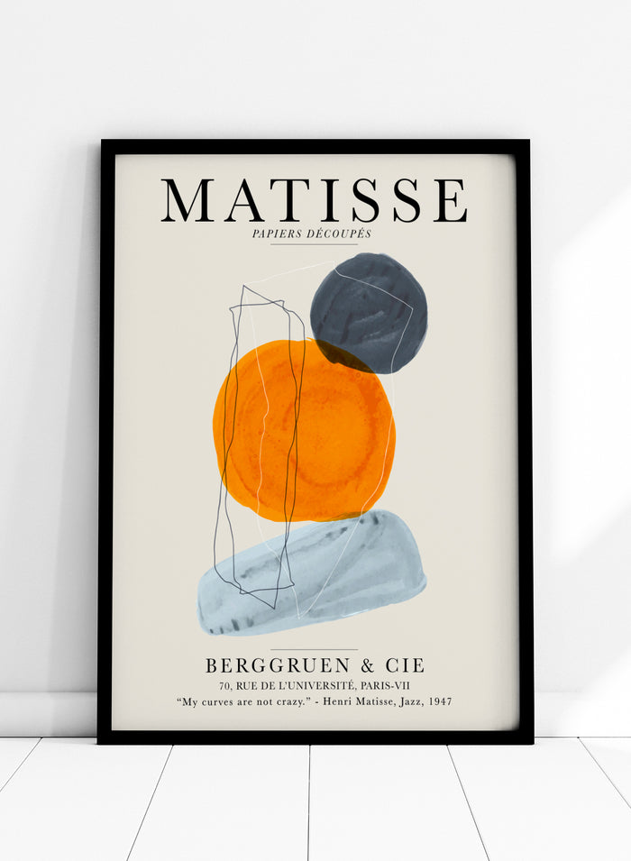 Abstract Shapes Matisse Print_Sugar & Canvas