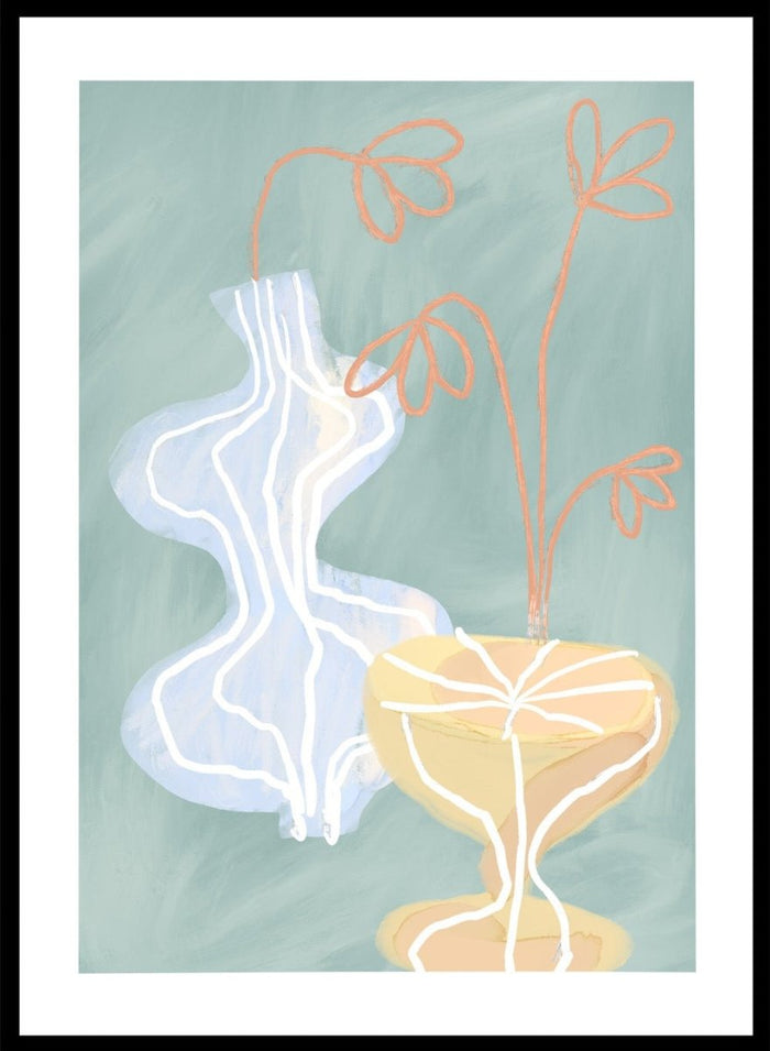 ‘Abstract Silhouettes’ Aesthetic Art Print_Sugar & Canvas_Sugar & Canvas