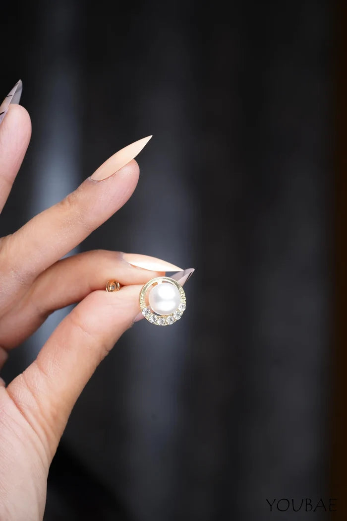 AD Pearl Studs