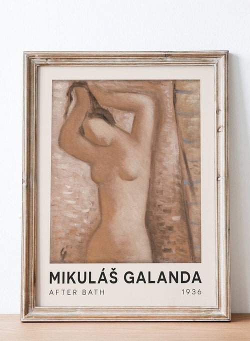 "After Bath" Art Print_Sugar & Canvas_Mikuláš Galanda