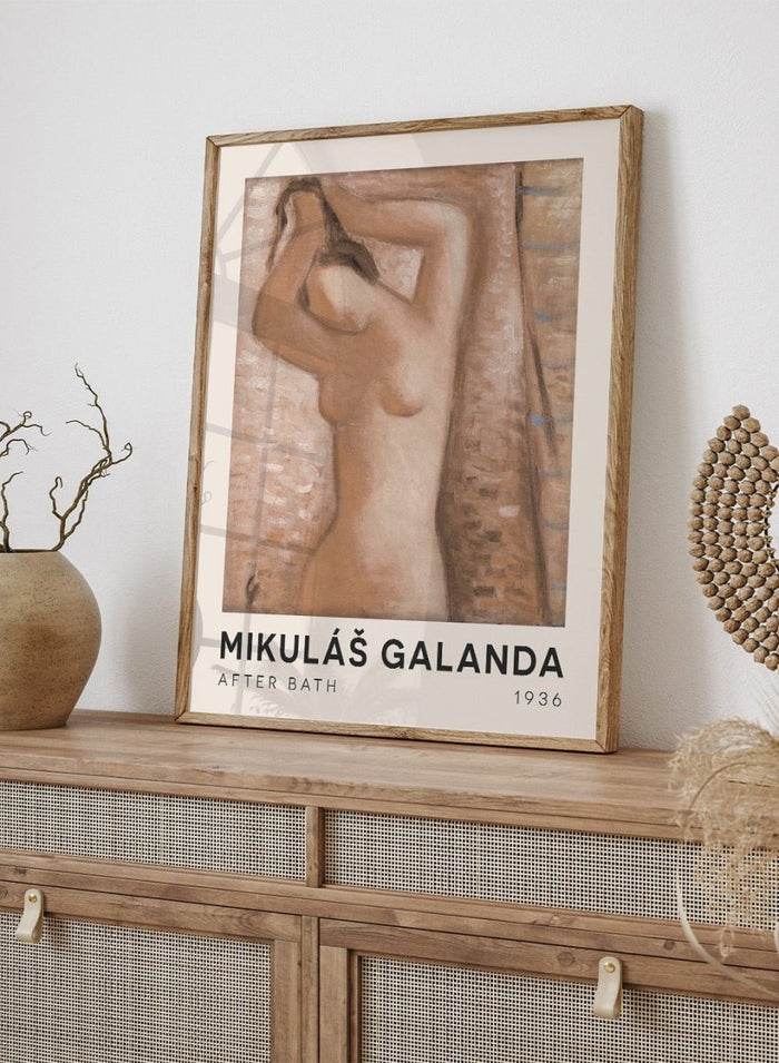 "After Bath" Art Print_Sugar & Canvas_Mikuláš Galanda