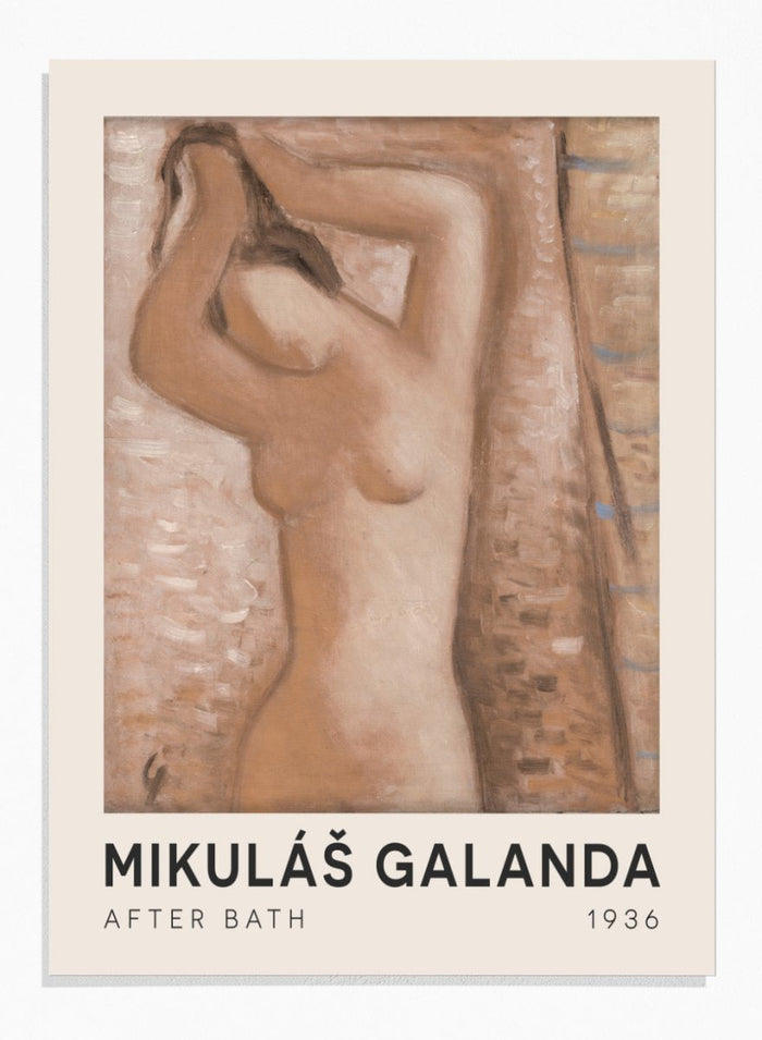 "After Bath" Art Print_Sugar & Canvas_Mikuláš Galanda