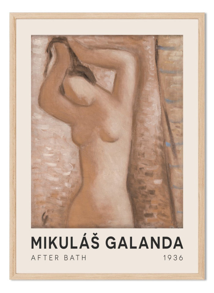 "After Bath" Art Print_Sugar & Canvas_Mikuláš Galanda