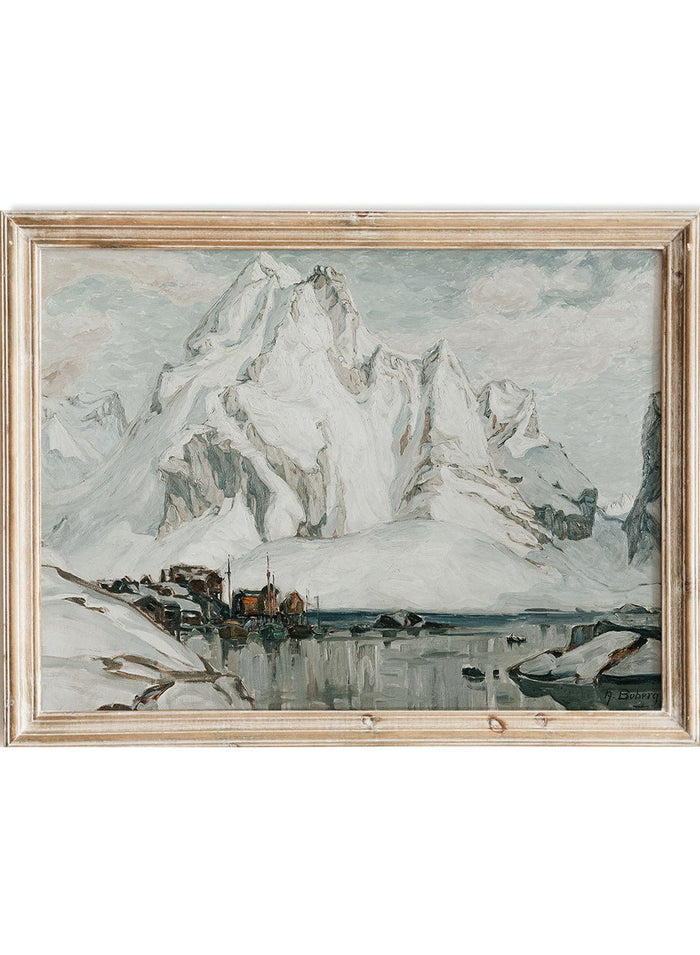 "After the Massacre. Study from North Norway" Art Print_Sugar & Canvas