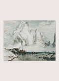 "After the Massacre. Study from North Norway" Art Print
